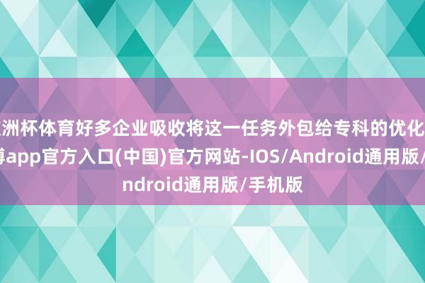 欧洲杯体育好多企业吸收将这一任务外包给专科的优化团队-世博app官方入口(中国)官方网站-IOS/Android通用版/手机版