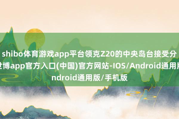 shibo体育游戏app平台领克Z20的中央岛台接受分层结构-世博app官方入口(中国)官方网站-IOS/Android通用版/手机版