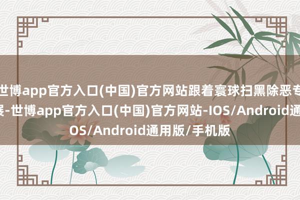 世博app官方入口(中国)官方网站跟着寰球扫黑除恶专项动作的开展-世博app官方入口(中国)官方网站-IOS/Android通用版/手机版